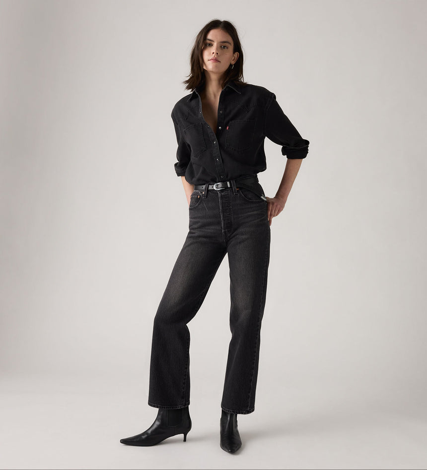 Main 4 - Levi's® Women's Ribcage Straight Ankle Jeans - 726930257