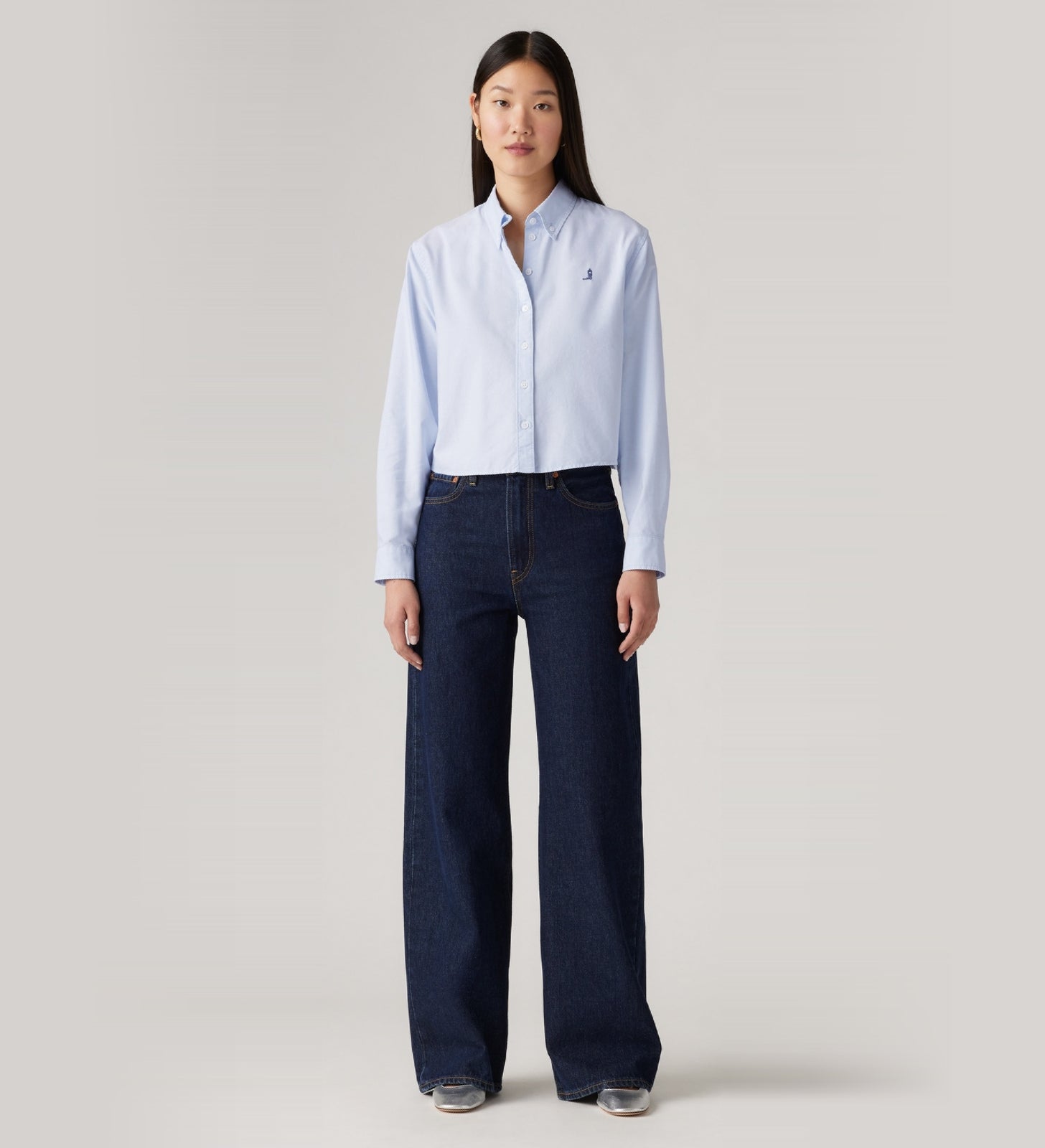 Main 1 - Levi’s® Women’s Ribcage Wide-Leg Jeans - A60810019
