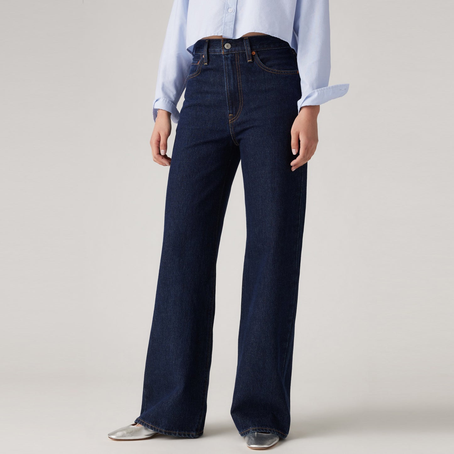 Levi’s® Women’s Ribcage Wide-Leg Jeans