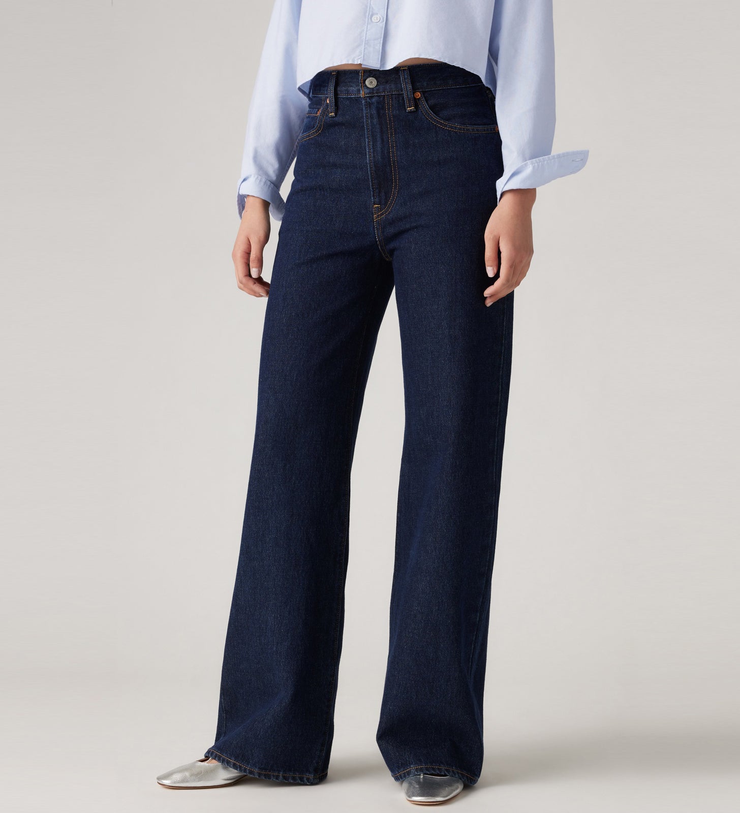 Main 3 - Levi’s® Women’s Ribcage Wide-Leg Jeans - A60810019
