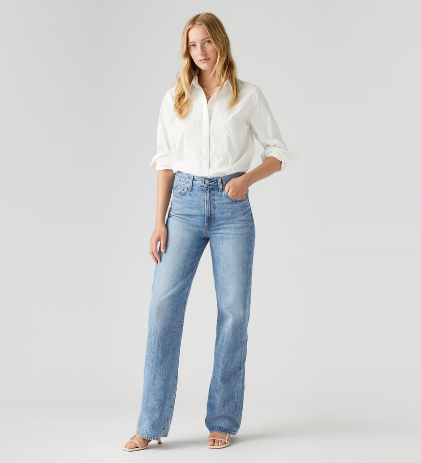 Main 1 - Levi's® Women's Ribcage Wide Leg Jeans - A60810020