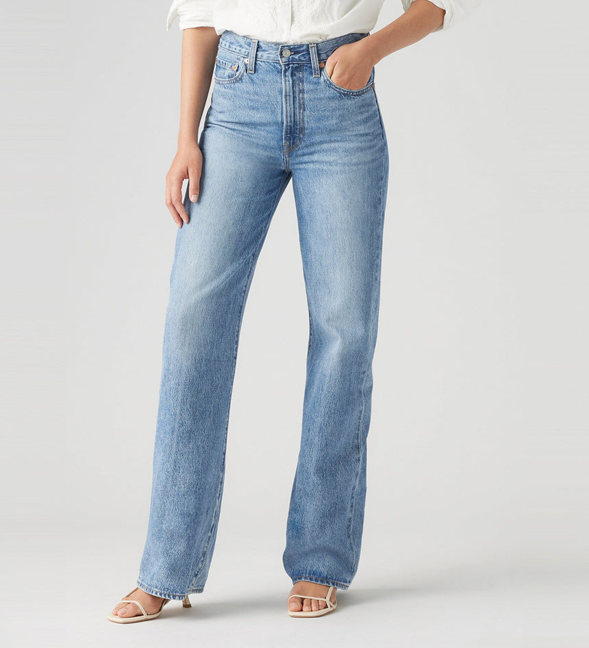 Main 6 - Levi's® Women's Ribcage Wide Leg Jeans - A60810020