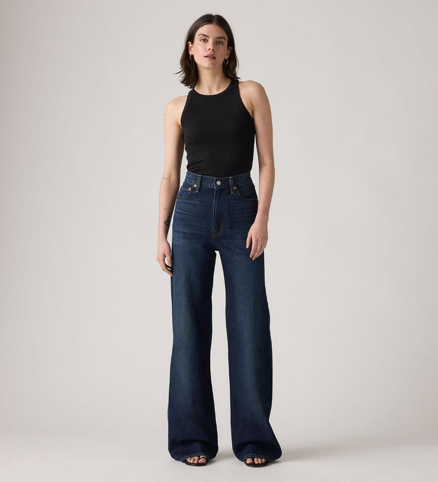 Main 1 - Levi's® Women's Ribcage Wide-Leg Jeans - A60810037