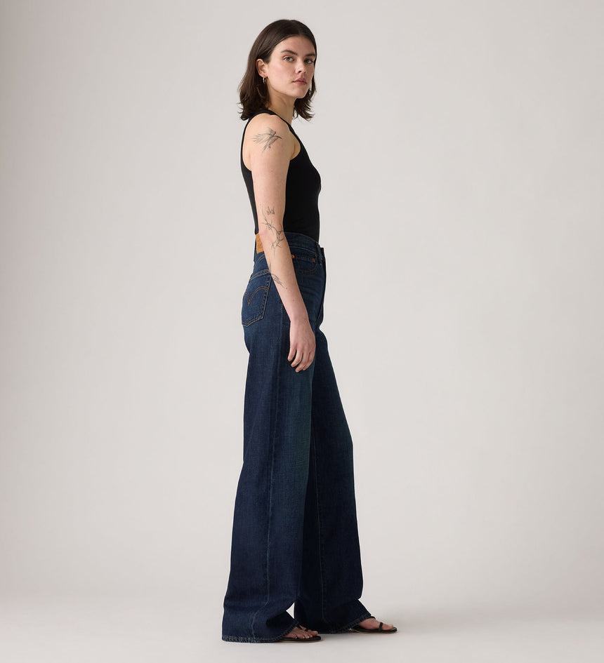 Main 3 - Levi's® Women's Ribcage Wide-Leg Jeans - A60810037