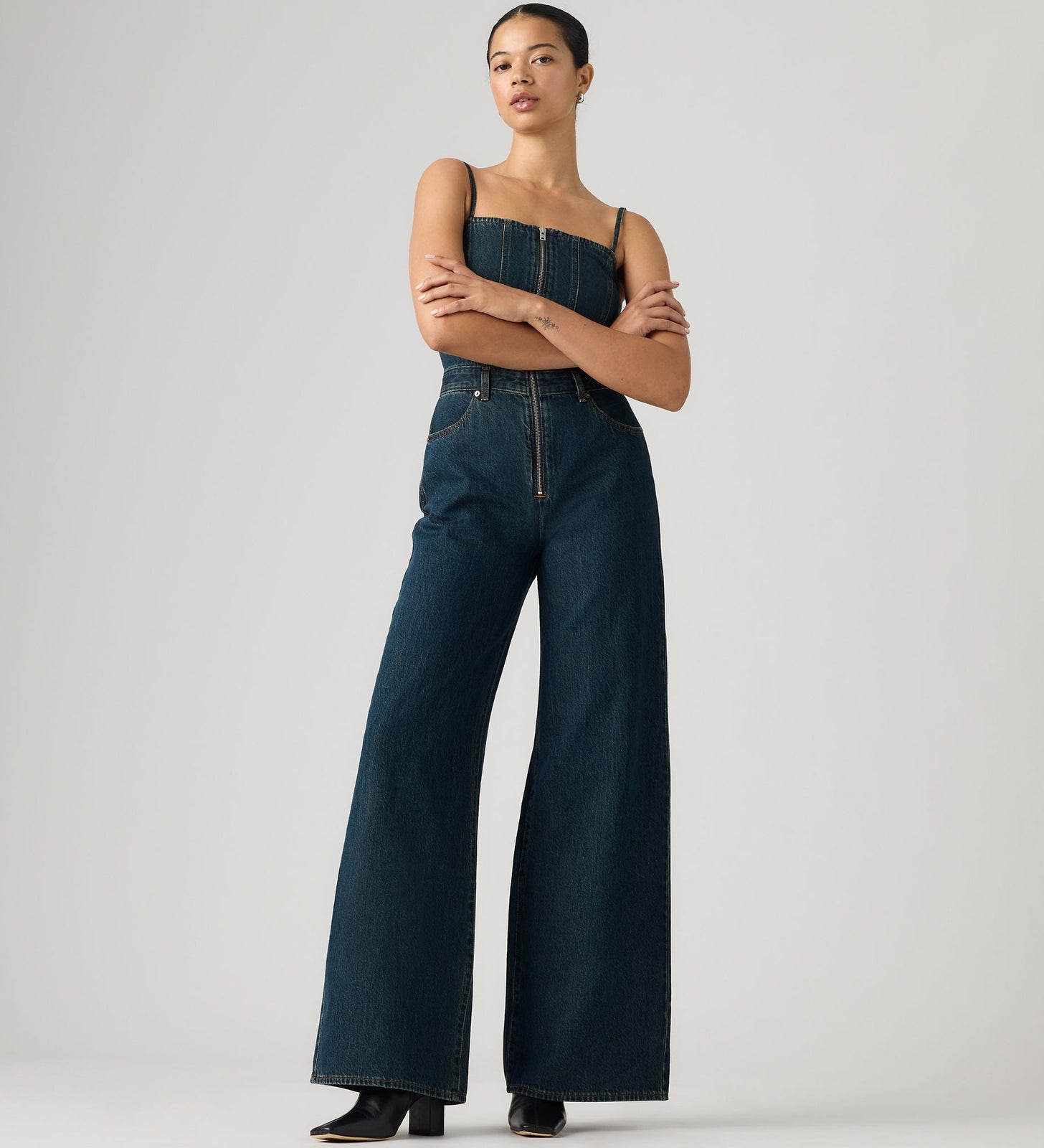 Main 1 - Levi's® Women's Seamed Jumpsuit wide-leg - 0088T0002