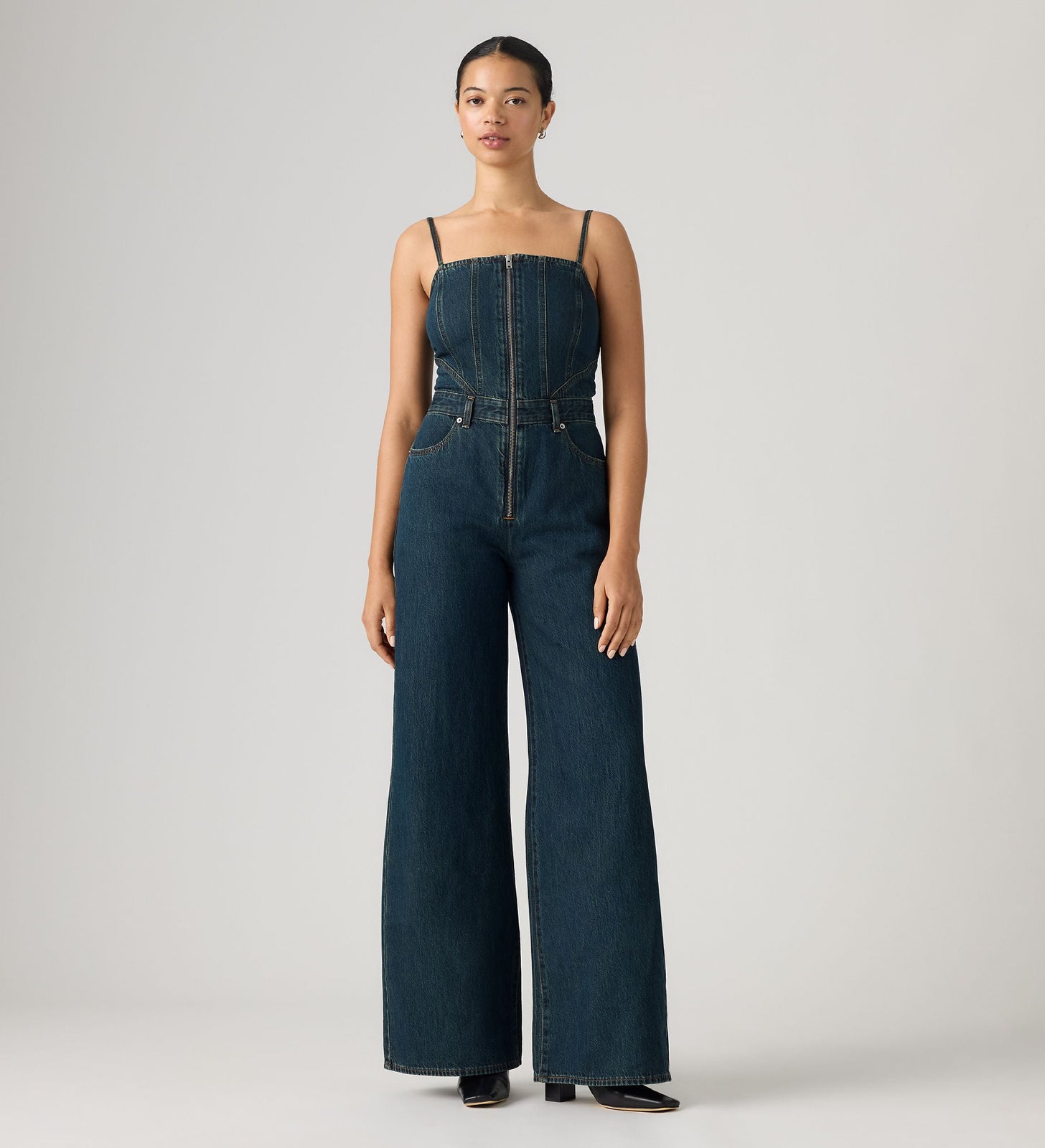 Main 3 - Levi's® Women's Seamed Jumpsuit wide-leg - 0088T0002
