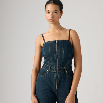 Thumbnail 5 - Levi's® Women's Seamed Jumpsuit wide-leg - 0088T0002