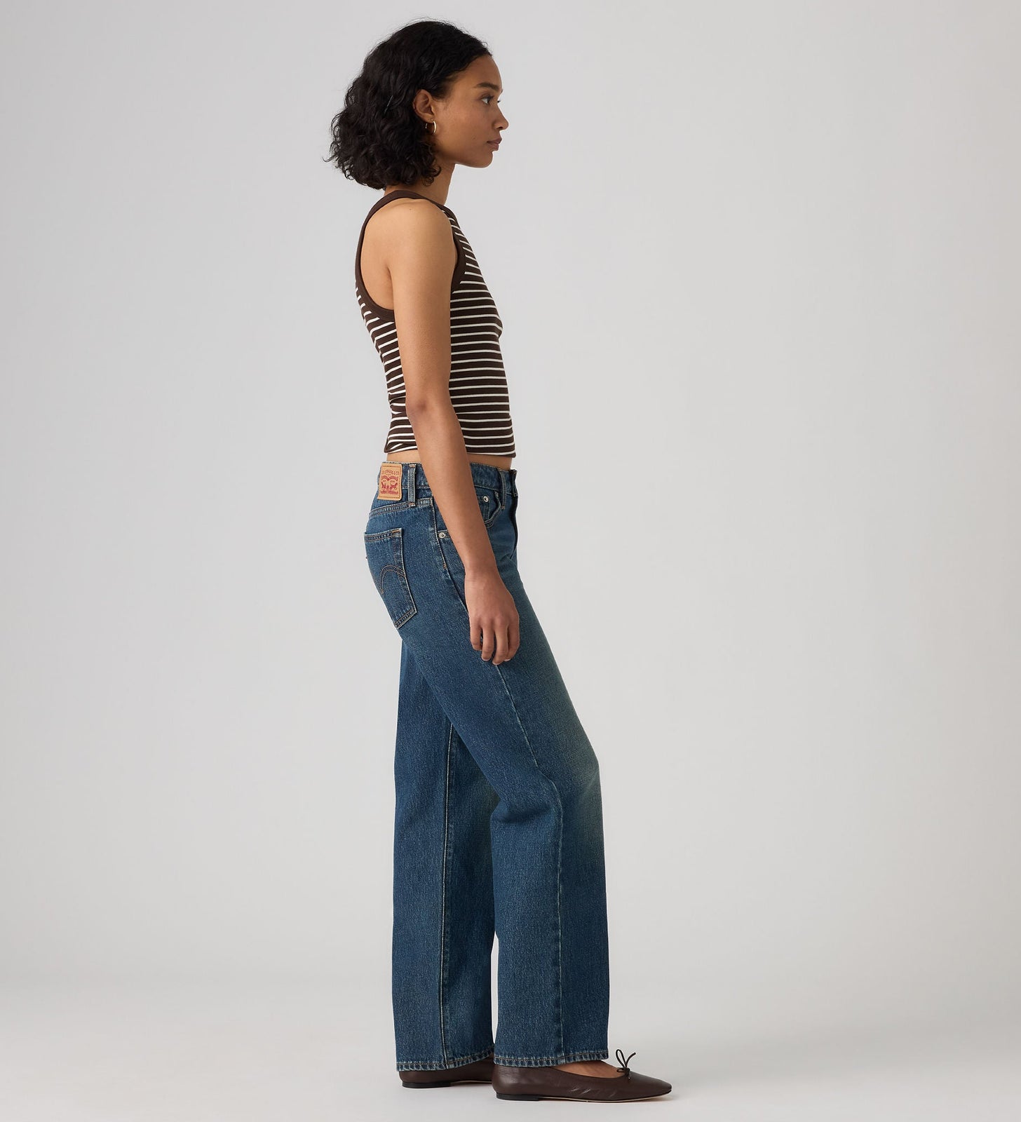 Main 4 - Levi's® Women's Superlow Straight Jeans - 0081X0009