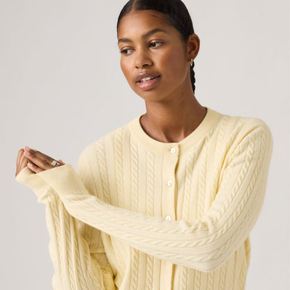 Thumbnail 4 - Levi's® Women's Supersoft Crewneck Cardigan - 0037P0016