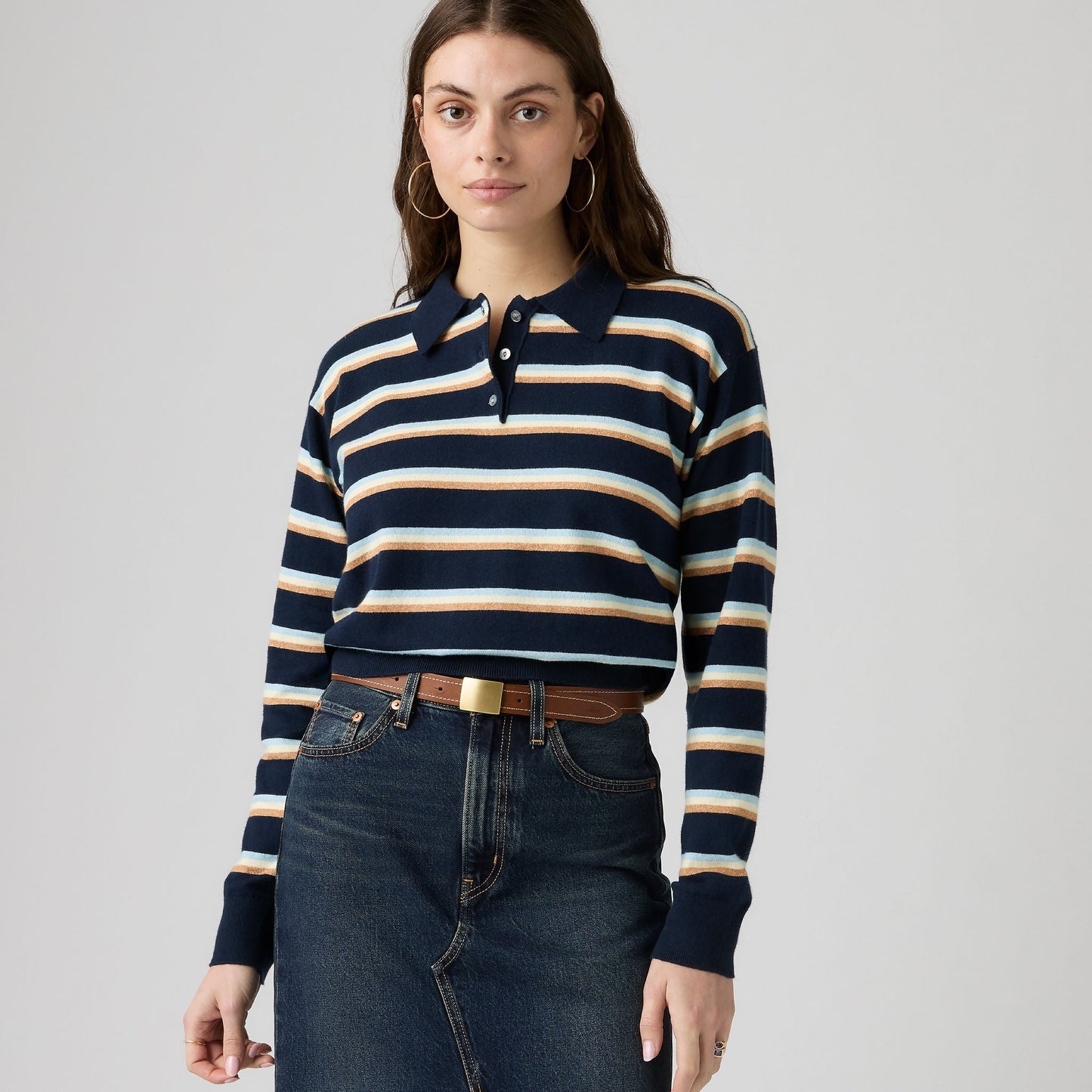 Levi's® Women's Supersoft Long-Sleeve Polo