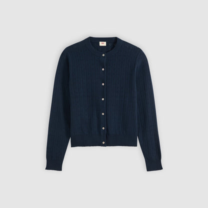 Thumbnail 1 - Levi's® Women's Supersoft Pointelle Crewneck Cardigan - 008SK0004