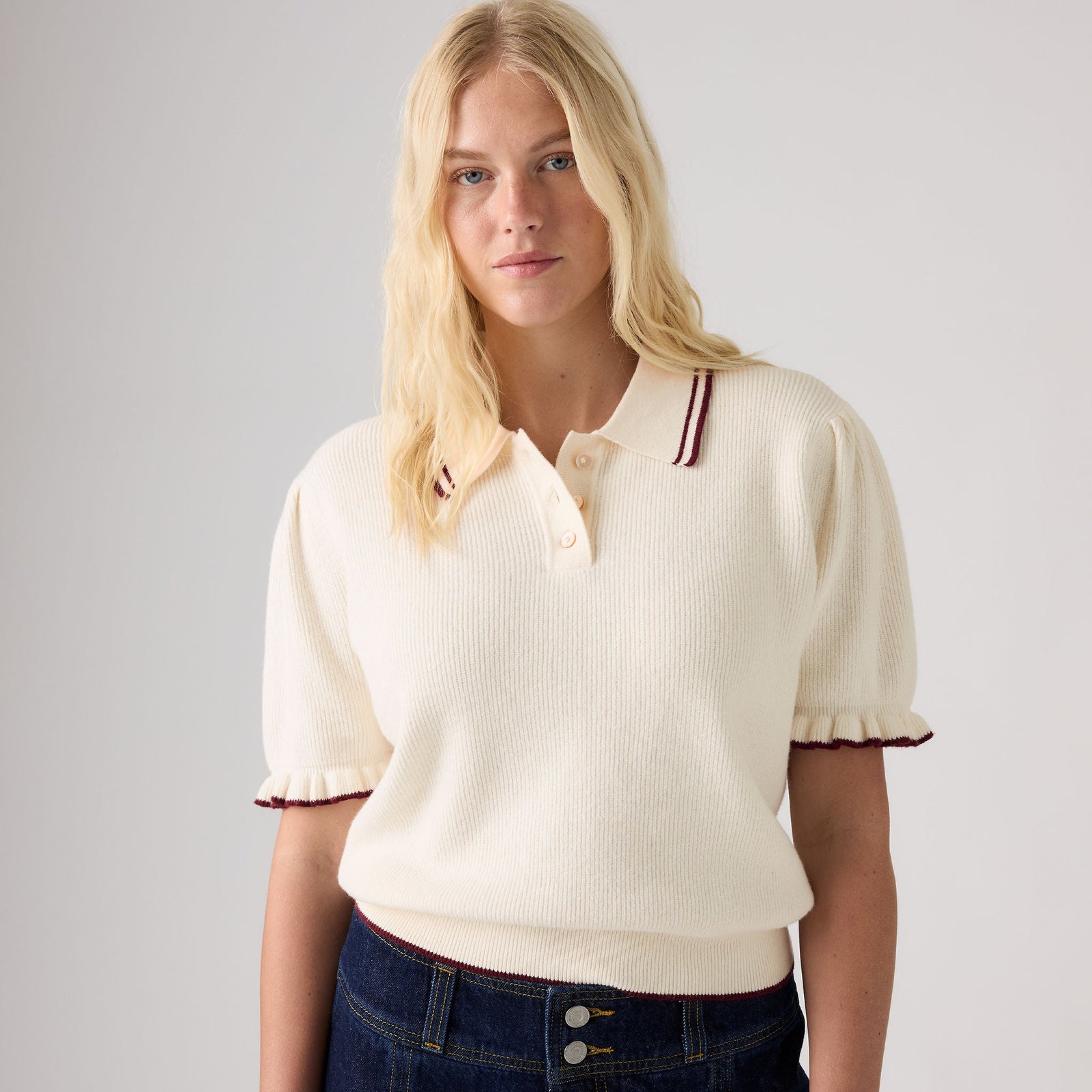 Main 1 - Levi's® Women's Supersoft Summer Short-Sleeve Polo - 007VQ0002