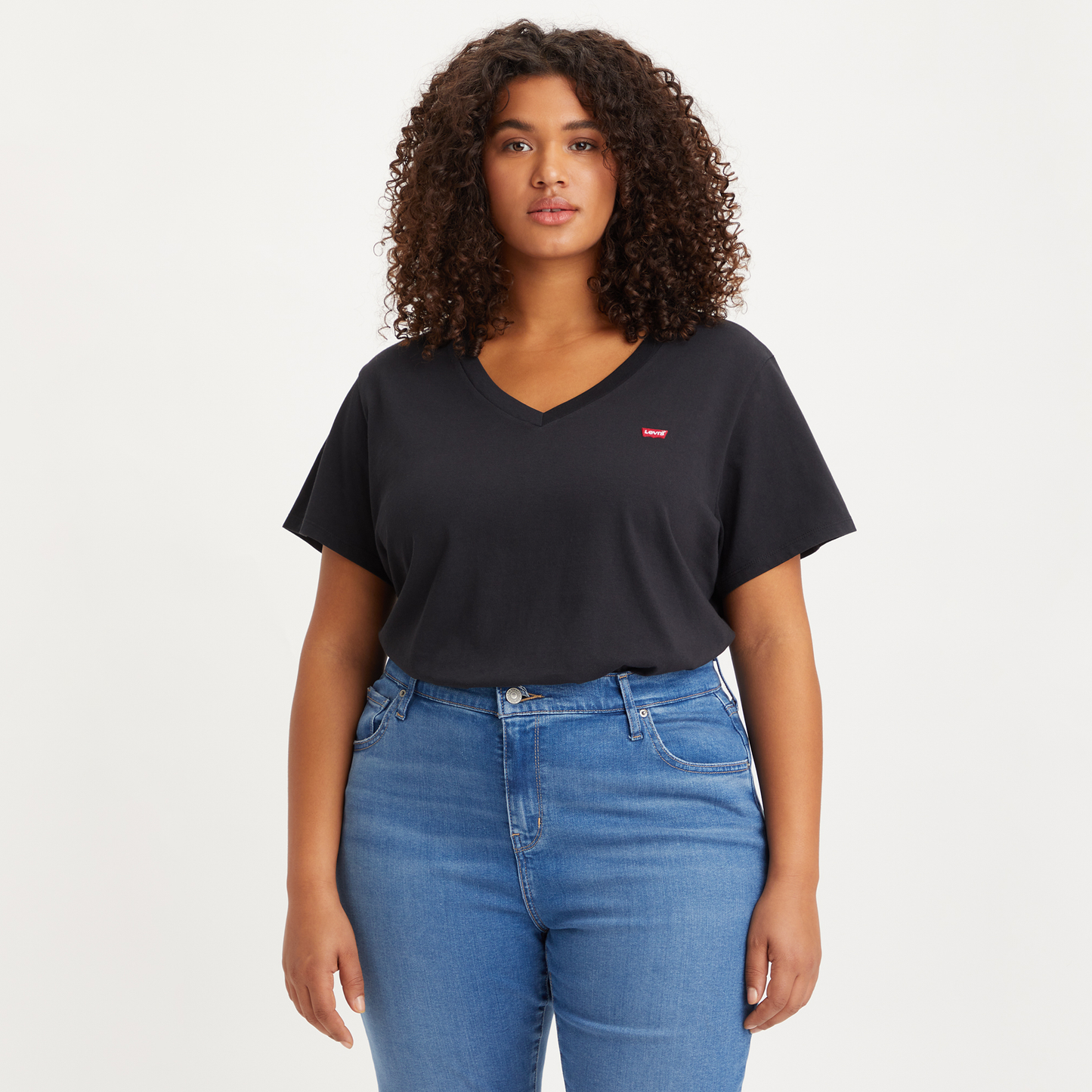 Levi's® Women's V-Neck T-Shirt (Plus Size)