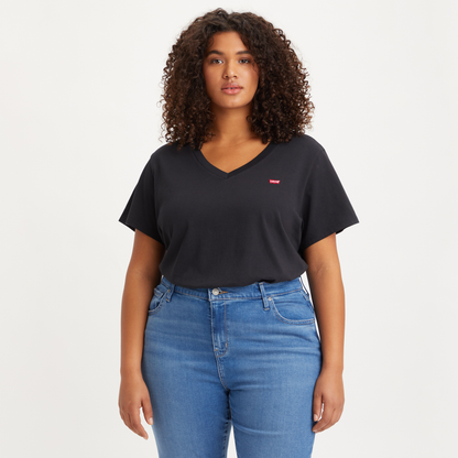 Thumbnail 1 - Levi's® Women's V-Neck T-Shirt (Plus Size) - A23230002