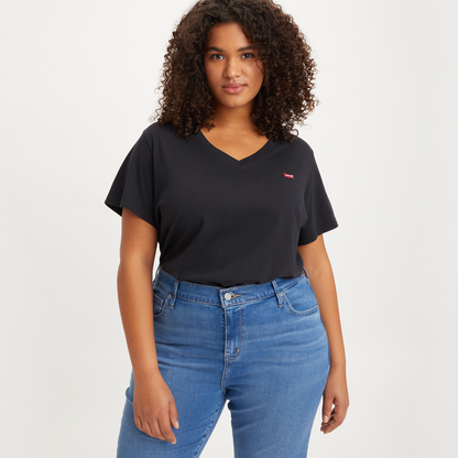 Thumbnail 3 - Levi's® Women's V-Neck T-Shirt (Plus Size) - A23230002