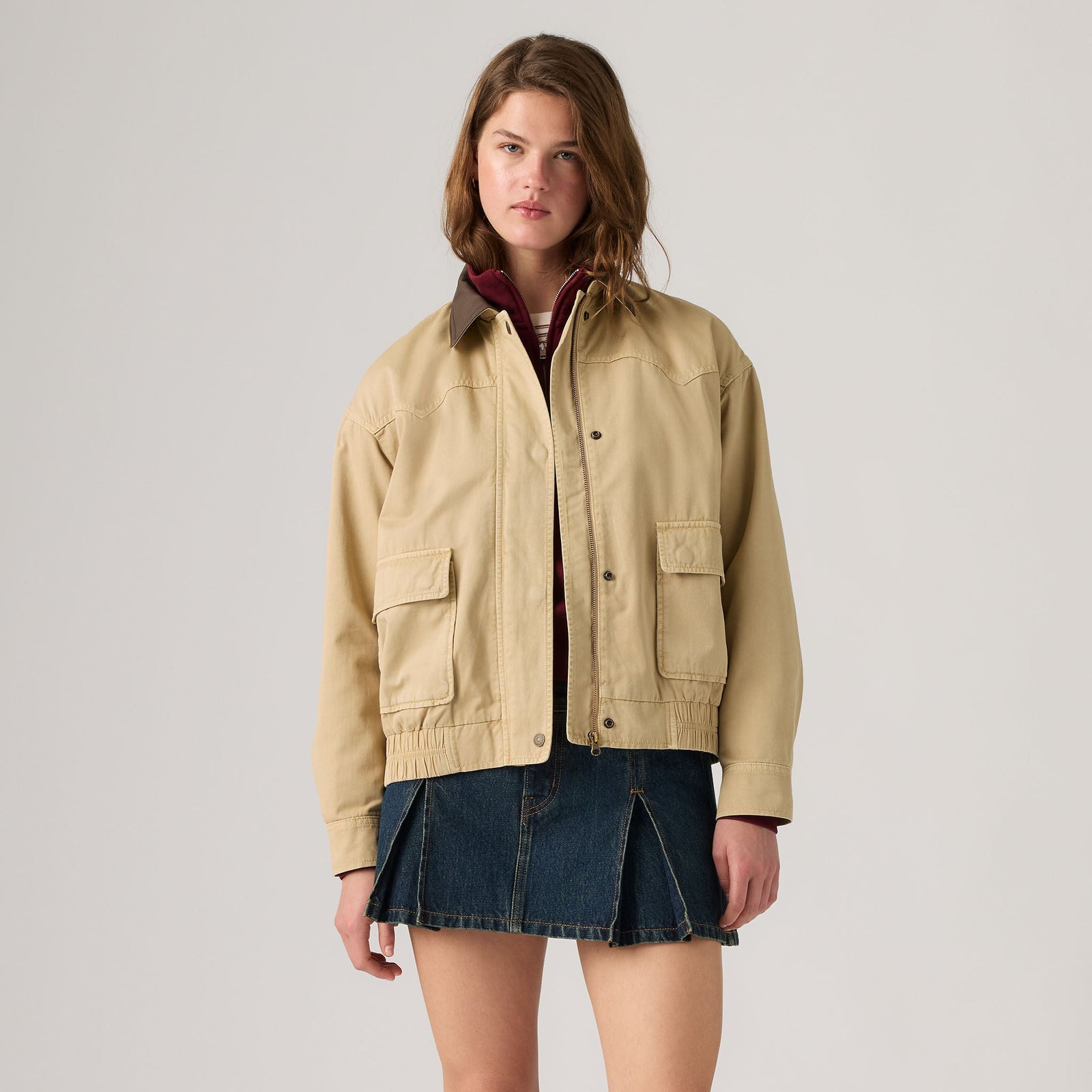 Main 1 - Levi's® Women's Winnie Western Dad Jacket - 006RT0003