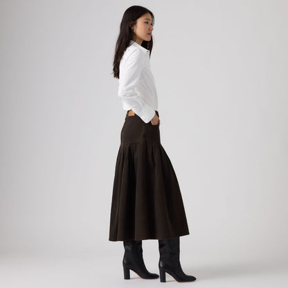 Thumbnail 4 - Levi's® Women's Yoked Pleated Skirt - 0089T0001